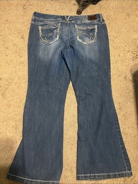 Maurices Women's Flare Jeans in Medium Blue Wash